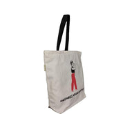 Earthsave Canvas Zipper Tote Bag for Women | Printed Multipurpose Cotton Bags | Cute Hand Bag for Girls